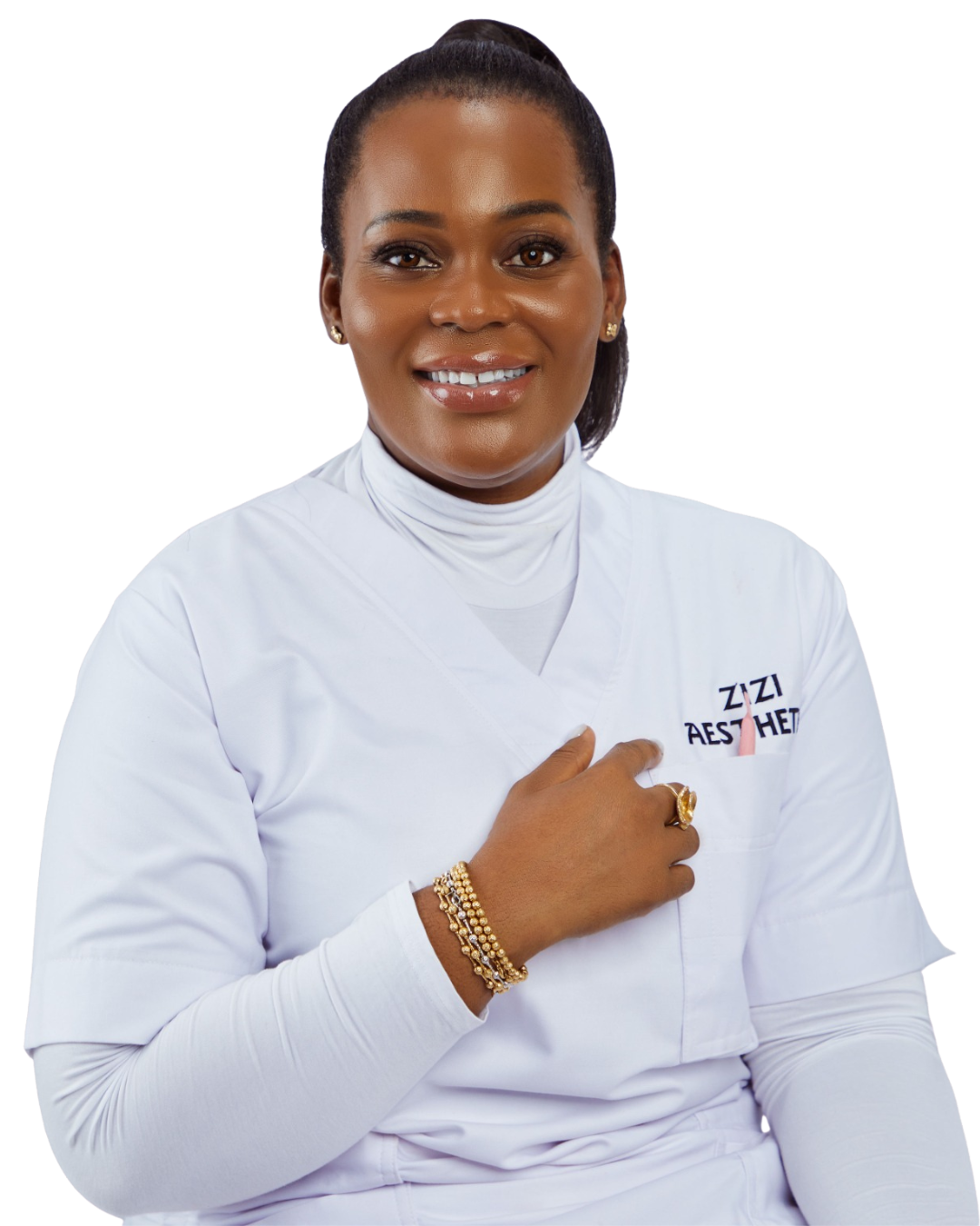 Ezinne Treasure, founder of Zizi Aesthetics